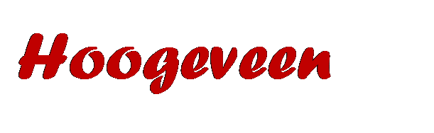 Text Box: Hoogeveen